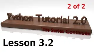 Python Tutorial 2016 Lesson 3.2 - Accumulators with Lists (Part 2 of 2)