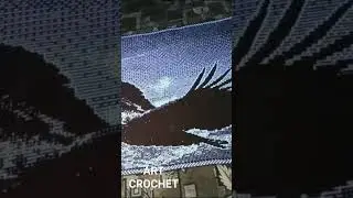 ПЛЕД "ОРЛАН" В МОЗАИЧНОЙ ТЕХНИКЕ