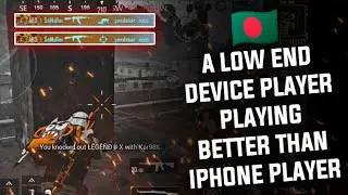 A low end device player playing better than iPhone players | pubg montage | ft. Redmi Note 7 Pro