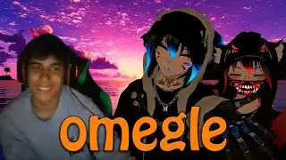 CONVERSANDO COM ESTRANHOS NO OMEGLE COM PERSONAGEM DE JOGO!