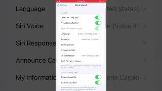 How to change Siri voice in iPhone/iPad