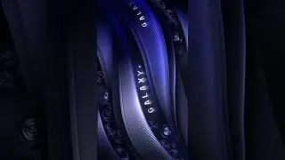 Luxury sky blue curve gear