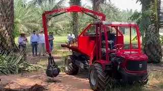 Caron Transporter - Palm Oil with crane
