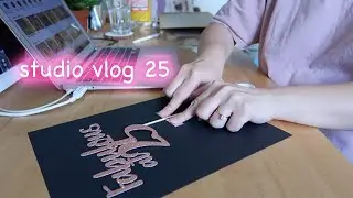 Studio Vlog 25 - Cricut Problems, Halloween Orders, Packing Etsy Orders | Jtru Designs