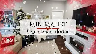Minimal Simple Christmas Decor + New Christmas tree 2023