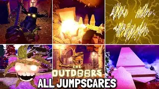 ROBLOX DOORS: THE GREAT OUTDOORS All JUMPSCARES | Doors New UPDATE!!!