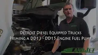 How to Prime the Engine Fuel Pump on DD13 & DD15 Detroit Diesel Trucks