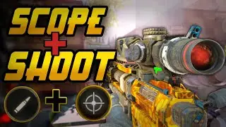 BEST WAY TO SNIPE! (HOW TO SNIPE FASTER) | HOW TO USE SCOPE + SHOOT in Call of Duty Mobile