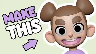 How To Sculpt Stylized Character Heads! ✨ EASY Way (Tutorial)
