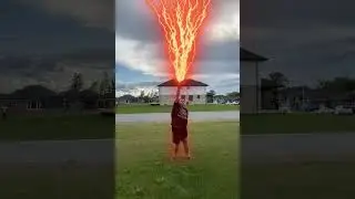 Vfx editor: Lightning strike #shorts
