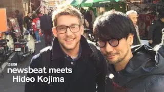 Exclusive access to the Spielberg of gaming, Hideo Kojima | BBC Newsbeat