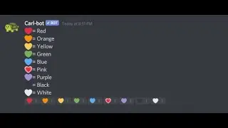 How to make Reaction Roles on Discord using Carl-bot