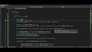 String interpolation in C#