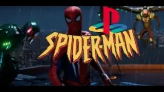Spider-Man PS4 E3 2018 gameplay (w/Spider-Man 1 & 2 PS1 OST)