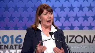 2016 U.S. Senate debate: McCain and Kirkpatrick