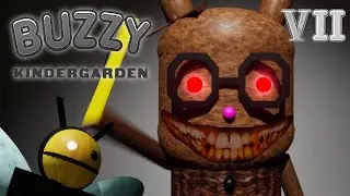 Buzzy Kindergarden [Chapter 7] : mascot horror gameplay walkthrough + Secret