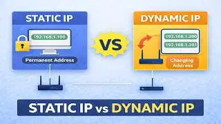 Static IP vs Dynamic IP Explained | Computer Networking Basics