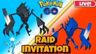 Necrozma & 5 Ultra Beast Raid Invitation in 
