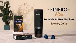 Finero Mini Portable Coffee Machine Guide ☕ (Capsules/Ground Coffee) #coffee #coffeemaker