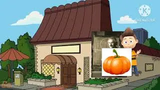 tim steals a pumpkin from the pumpkin patch grounded