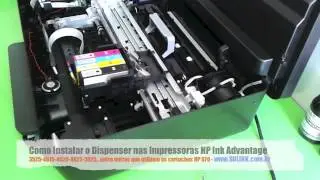 Dispenser nas Impressoras HP Ink Advantage 4615 4625 5525 6525 3520 3525 4620 - SULINK