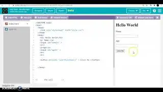 How to create input and alert in Javascript, Leaving Cert CS