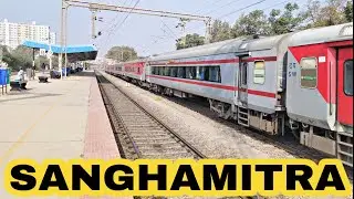 Yellow Signal ? I don't care : 90 kmph skip of Whitefield railway station by 12295 Sanghamitra Exp