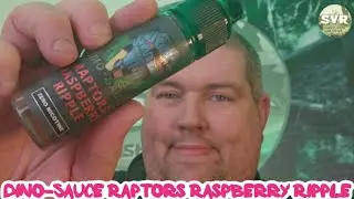 Dino-Sauce Eliquid. Raptors Raspberry Ripple