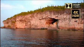 🇨🇦 Tobermory 🌸 Croisière spectaculaire au coucher du soleil 🌷 4K DOLBY VISION