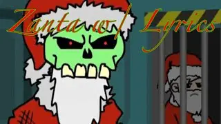 Zanta w/ Lyrics- FNF Holiday Mod P2