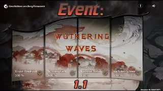 Wuthering Waves v1.1: Event: Geschichten vom Berg Firmament 100%