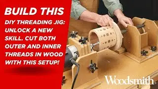 Make Wood Threads with this Amazing Router Jig!