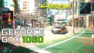 Cyberpunk 2077 : GTX 1060 6GB + I7 8750H Laptop | Cyberpunk 2077 - Free Roam Gameplay | GTX 1060