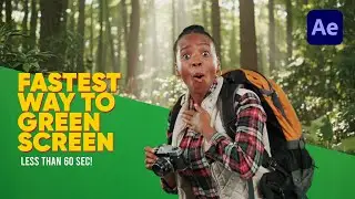 How To Green Screen Like A PRO in After Effects