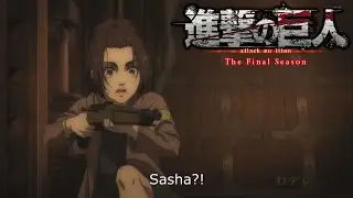 Sasha's Death (English Subs) | Shingeki No Kyojin Season 4 Episode 8 [HD]