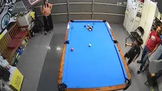 Practice makes progress. Pocketed 4 balls in a row.