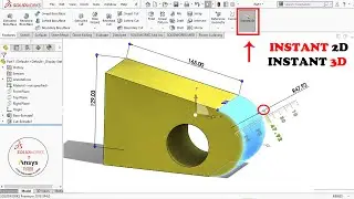 ✅ Solidworks Quick Tips - Instant 2D And Instant 3D Feature in Solidworks