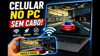 Como Espelhar a Tela do Celular no PC SEM FIO! 📱💻