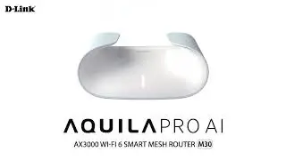 D-Link AQUILA PRO AI SERIES AX3000 Wi-Fi 6 Smart Mesh Router (M30)