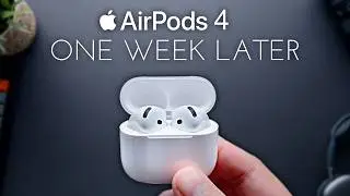AirPods 4 w/ ANC One Week Later - Are They Worth it??