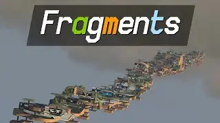 Fragments - A Trackmania 256x4 Track