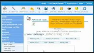 How to create custom error pages in cpanel - RVSkin theme