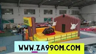 Inflatable Rodeo Bull Machine Sports Game