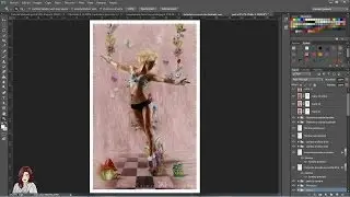Tutorial Photoshop: Composición floral fantasía part 2