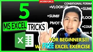 🤓 5 MS Excel Tricks/Formulas