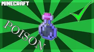 How to Make a Potion of POISON in Minecraft! 1.16.2