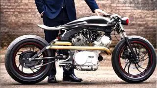 Jaw-Dropping Yamaha Virago Cafe Racer By Earth Motorcycles