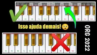 COMO MONTAR ACORDES NO ORG 2022