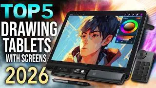 Best Drawing Tablets with Screens 2026 | (From Beginner to Pro)