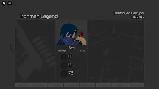 ILFSNK (Ironman Legend Full Stealth No Kills) lvl75 